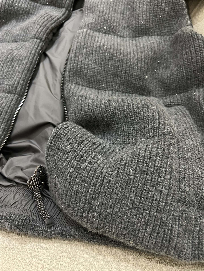 BC cashmere hooded vest