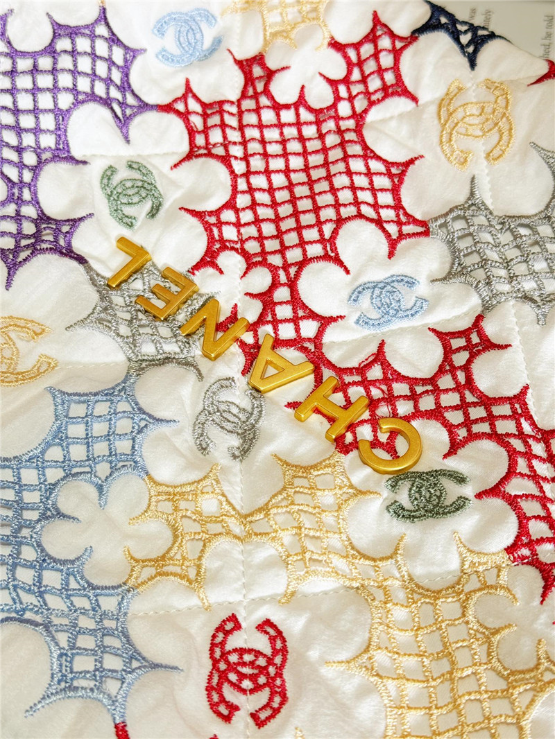 Ch**el flower patterns small 22 bag