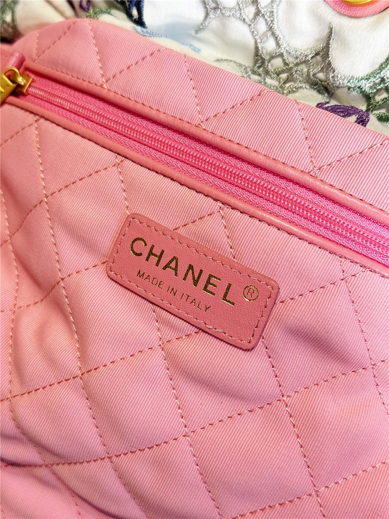 Ch**el flower patterns small 22 bag