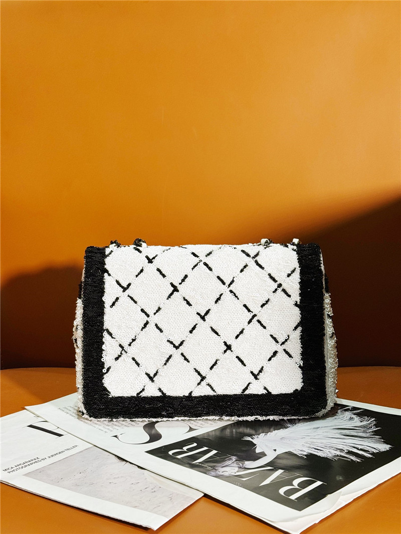 Ch**el sequin cf bag small
