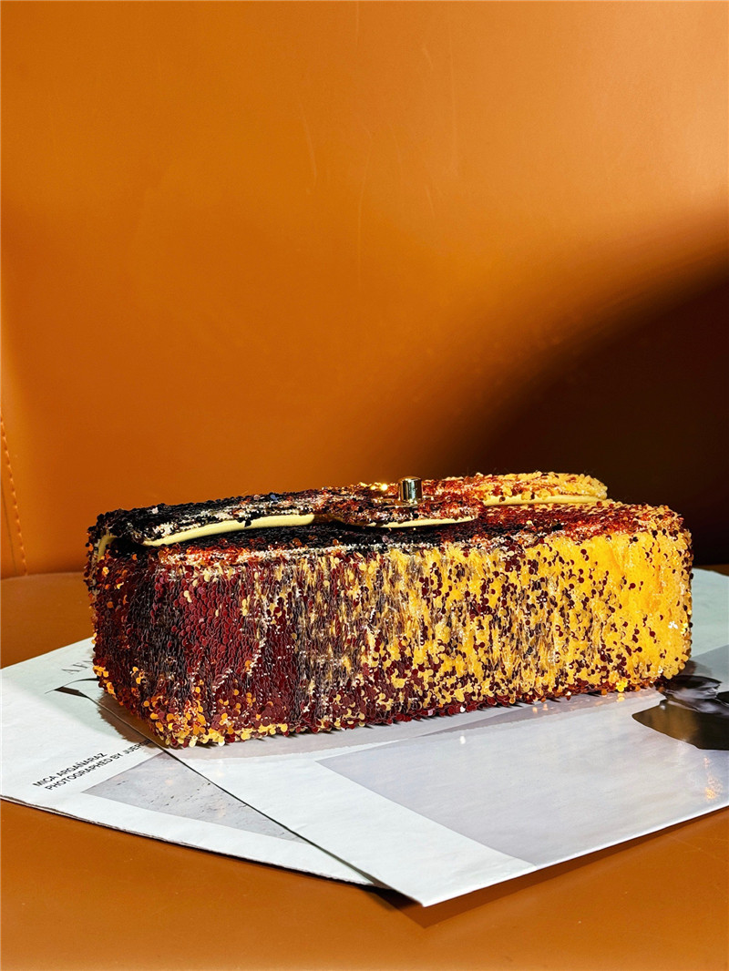 Ch**el sequin cf bag