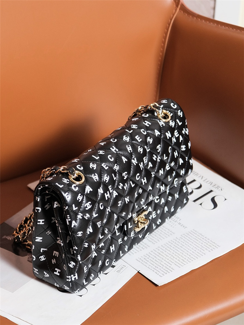 Ch**el limited edition graffiti letter cf bag