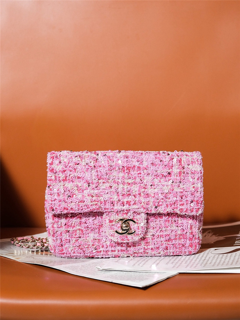 Ch**el sequins cf bag