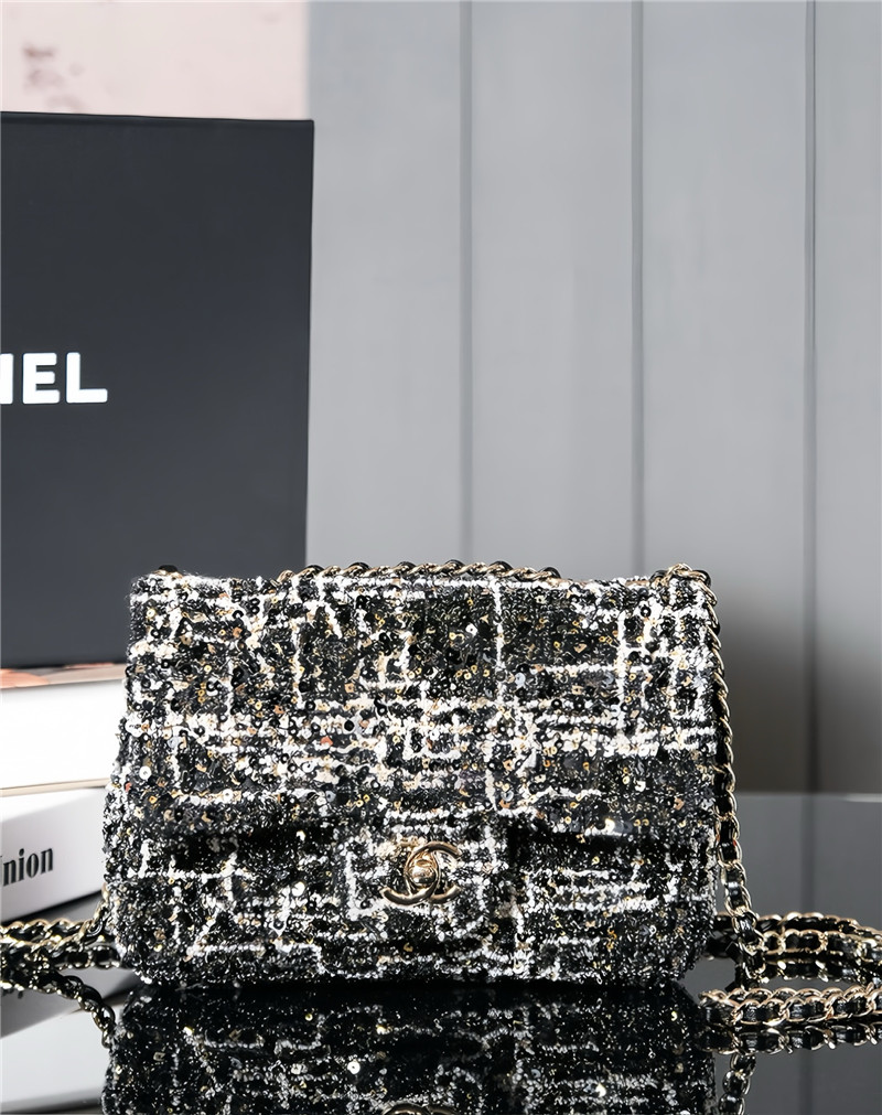 Ch**el sequins cf bag