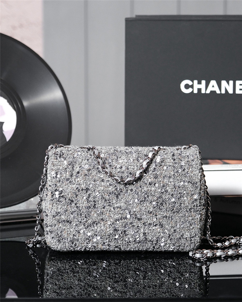 Ch**el sequins cf bag
