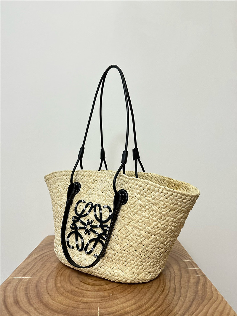 L0ew* anagram basket bag black
