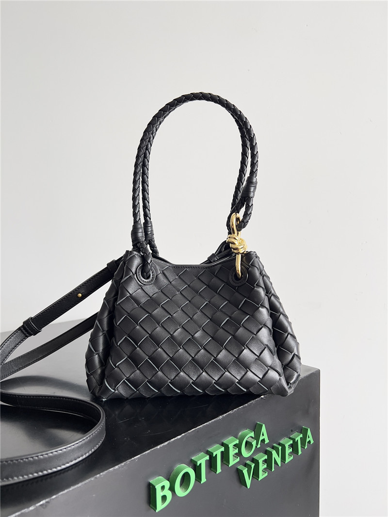 b0tt*ga Ven*ta small andiamo parachute bag in black