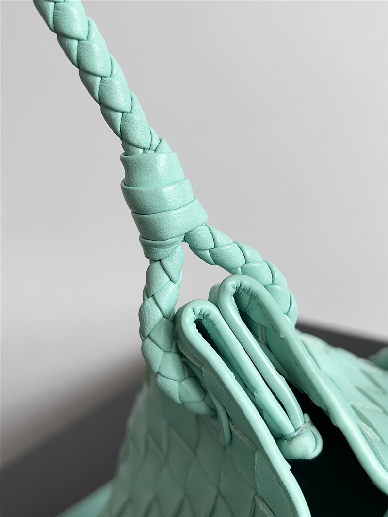 b0tt*ga Ven*ta small andiamo parachute bag in blue