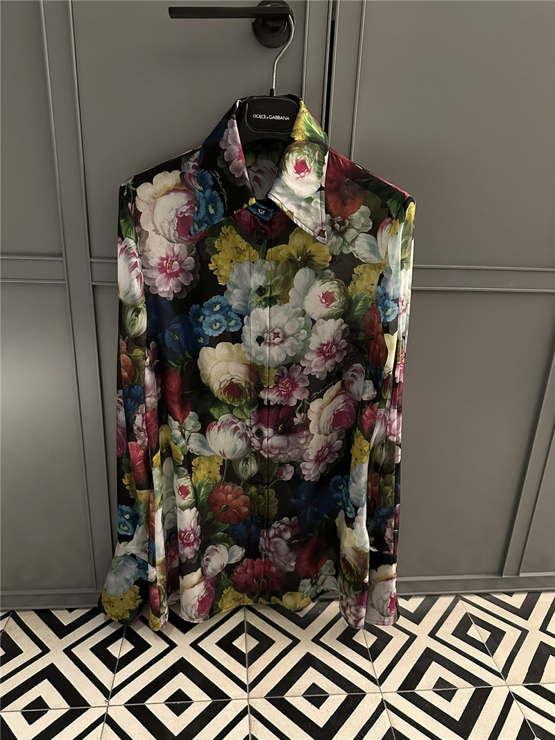Dolce & Gabbana D&G silk printed shirt