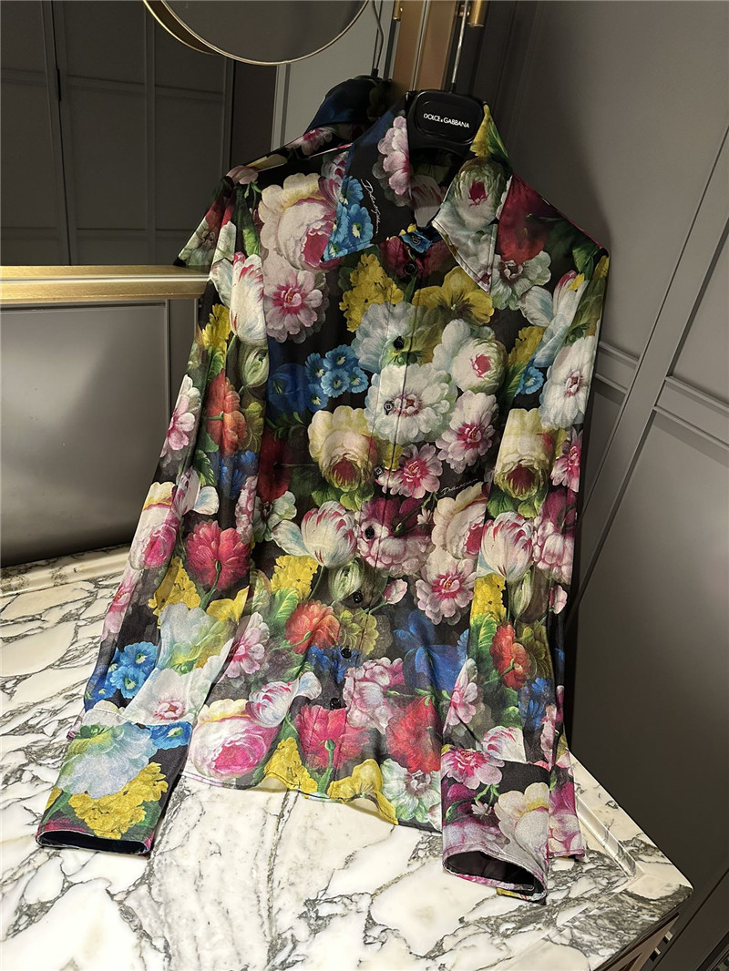 Dolce & Gabbana D&G silk printed shirt