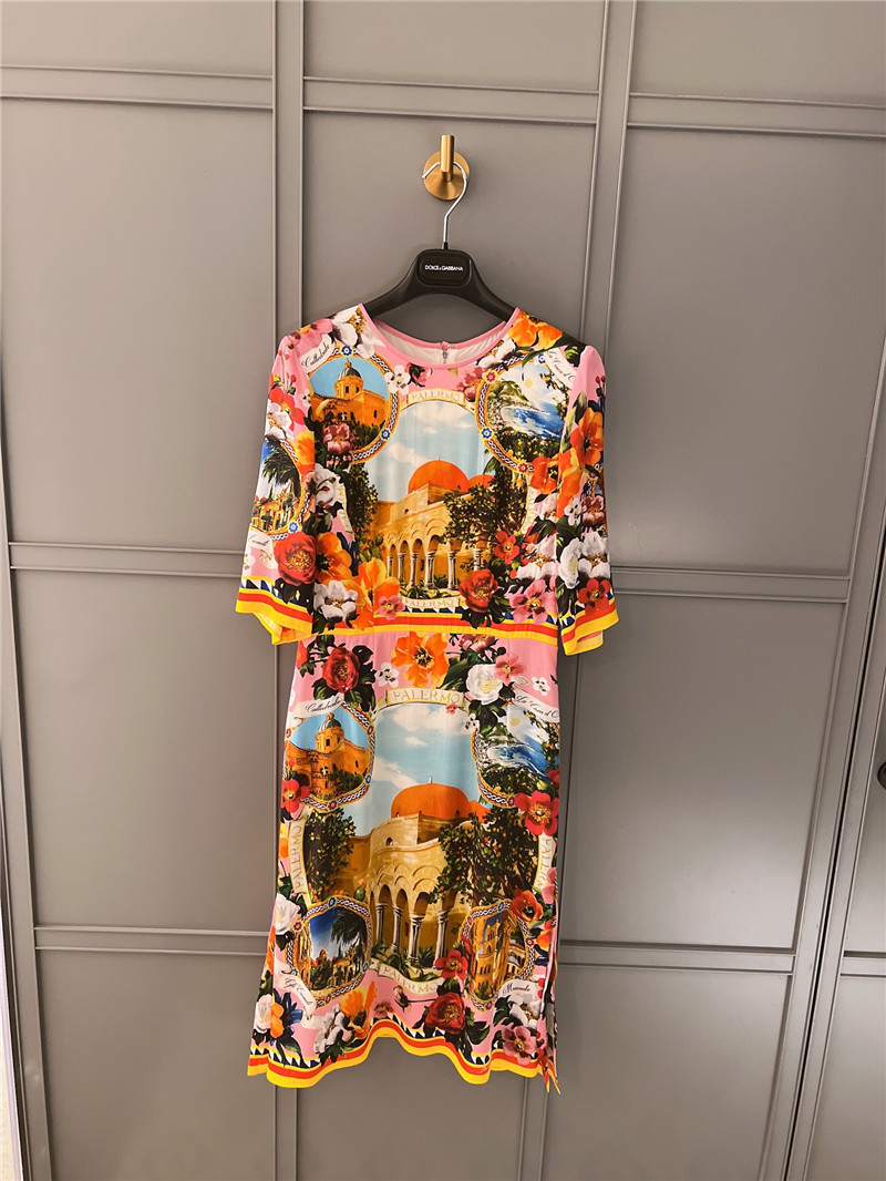 Dolce & Gabbana D&G Silk Dresses