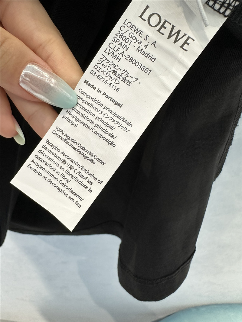 L0ew* gradient logo short sleeve t-shirt