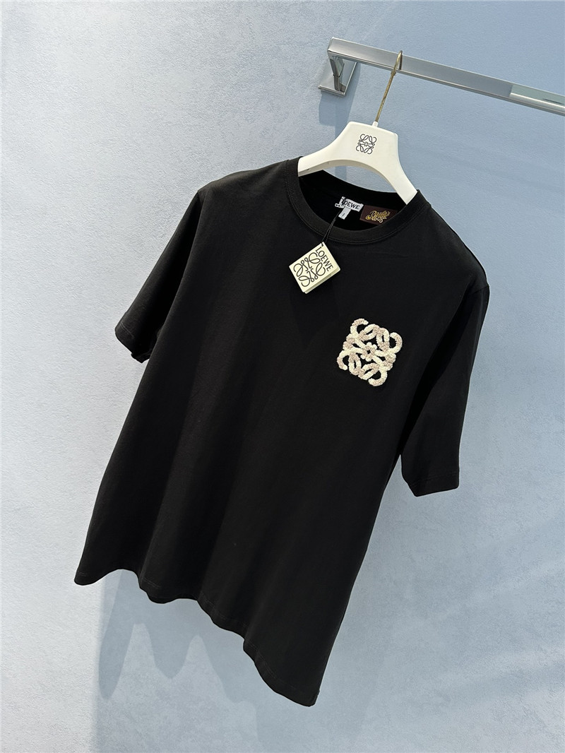 L0ew* gradient logo short sleeve t-shirt