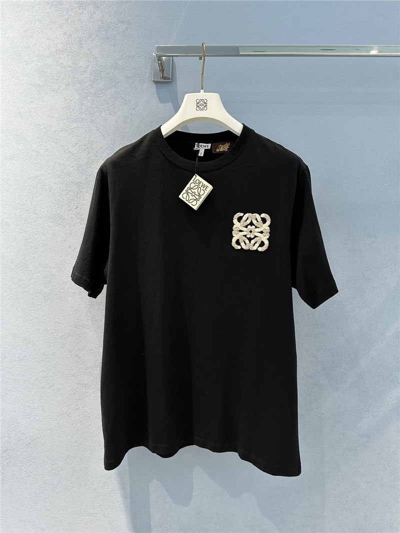 L0ew* gradient logo short sleeve t-shirt