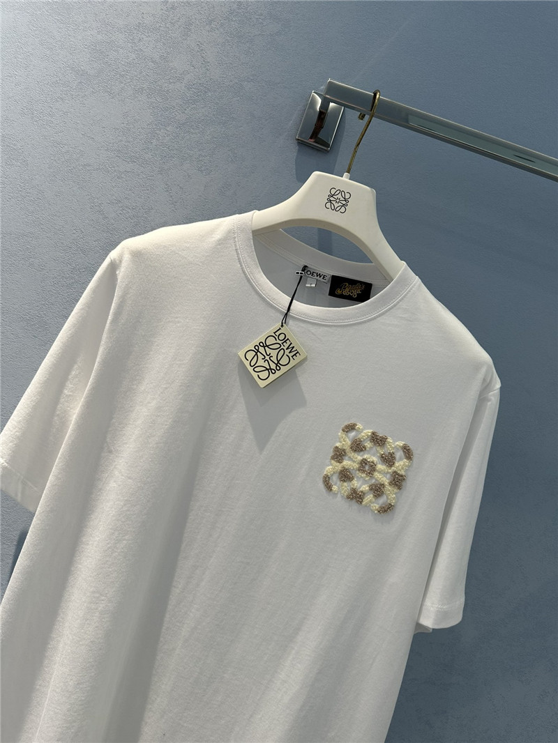 L0ew* gradient logo short sleeve t-shirt