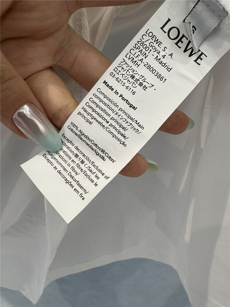 L0ew* gradient logo short sleeve t-shirt