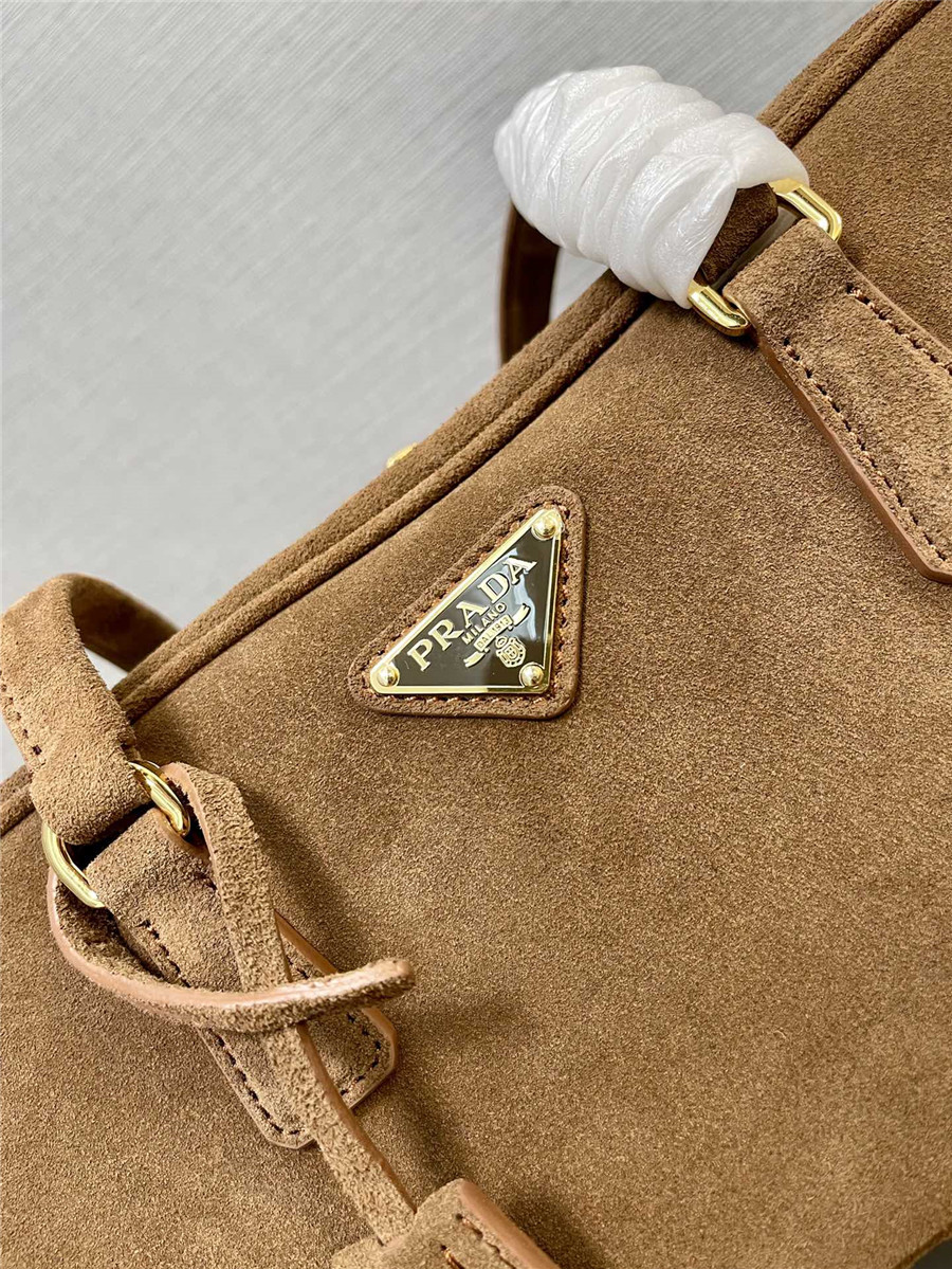 Pra*a suede tote bag