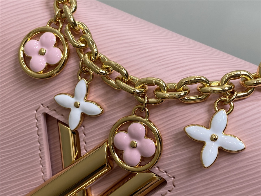 l0vis Vvtt0n lv twist pm epi leather bag