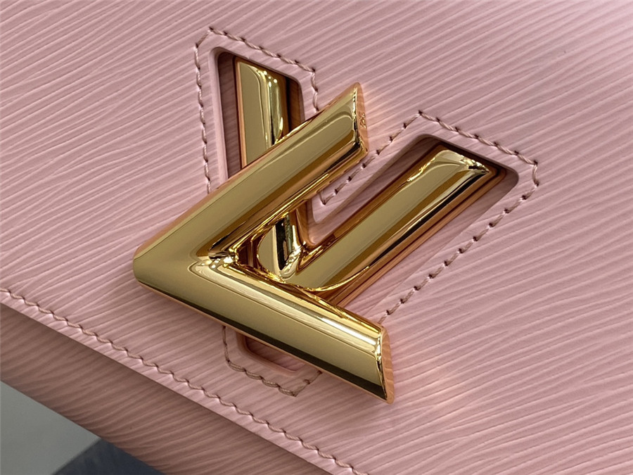 l0vis Vvtt0n lv twist pm epi leather bag