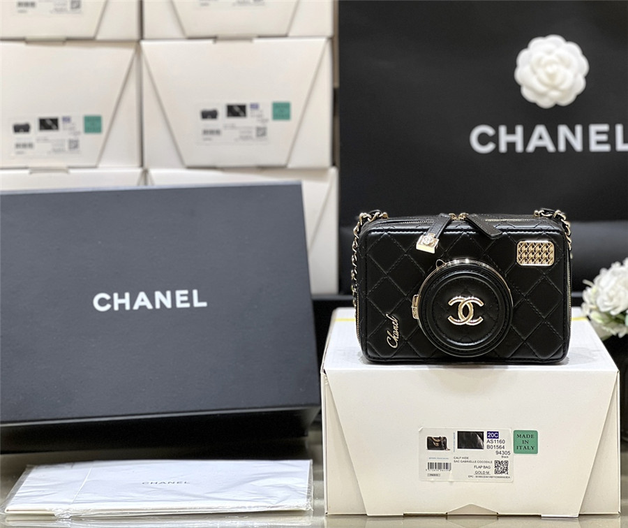 Ch**el camera mirror crossbody bag
