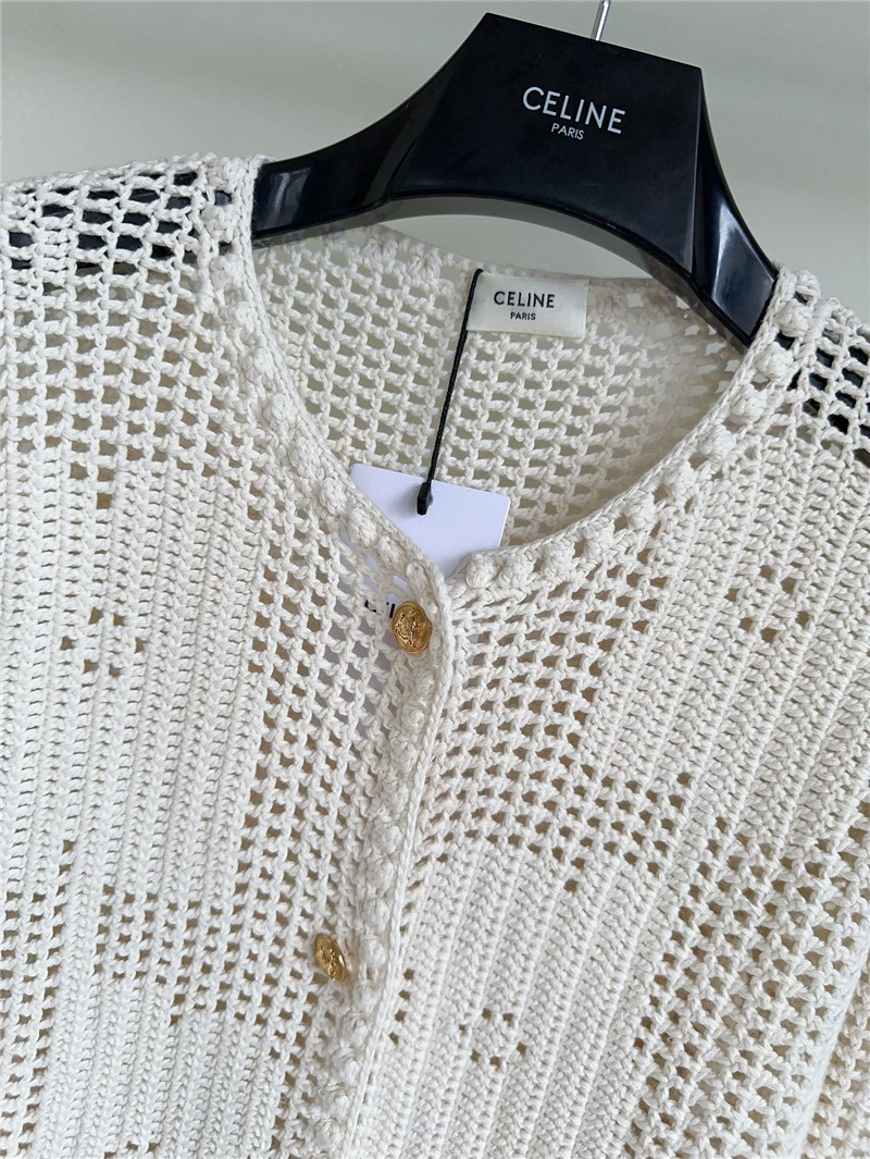 Ce1i*e floral crocheted cardigan