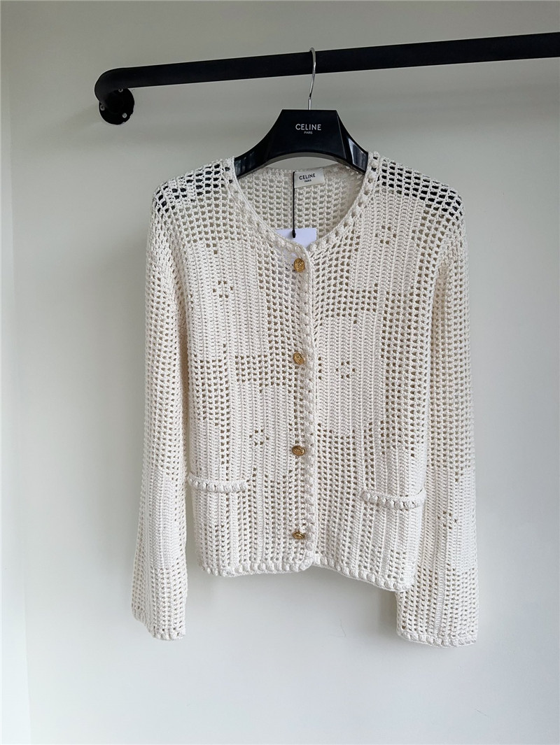 Ce1i*e floral crocheted cardigan