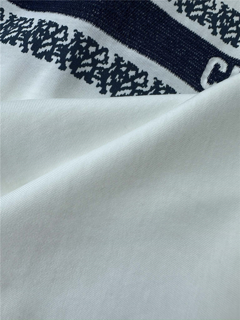 D10r embroidery printed short sleeve t-shirt