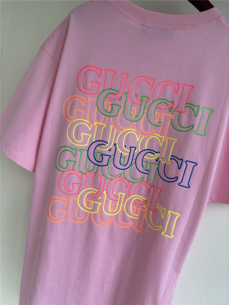 Gucci classic monogrammed short sleeve t-shirt