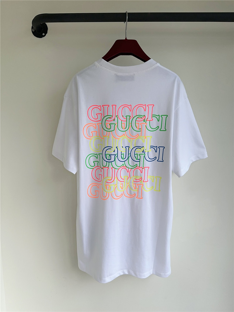 Gucci classic monogrammed short sleeve t-shirt