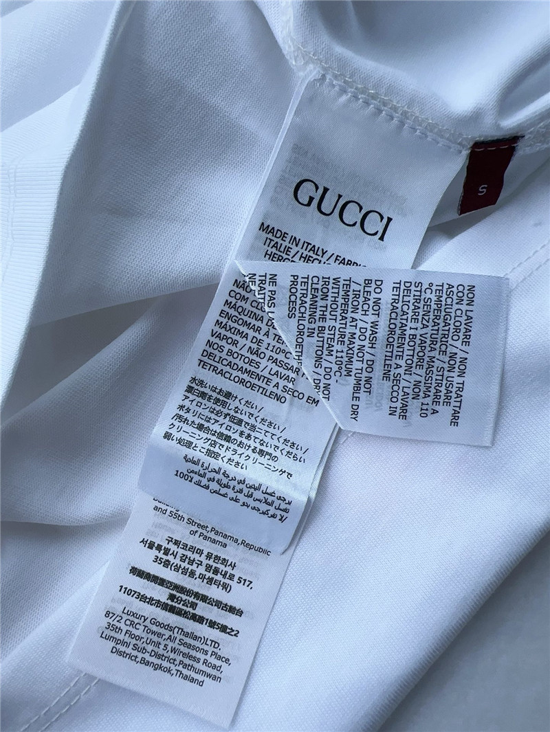 Gucci classic monogrammed short sleeve t-shirt