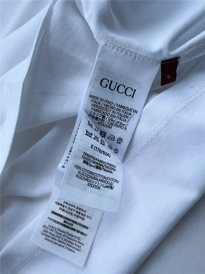 Gucci classic monogrammed short sleeve t-shirt