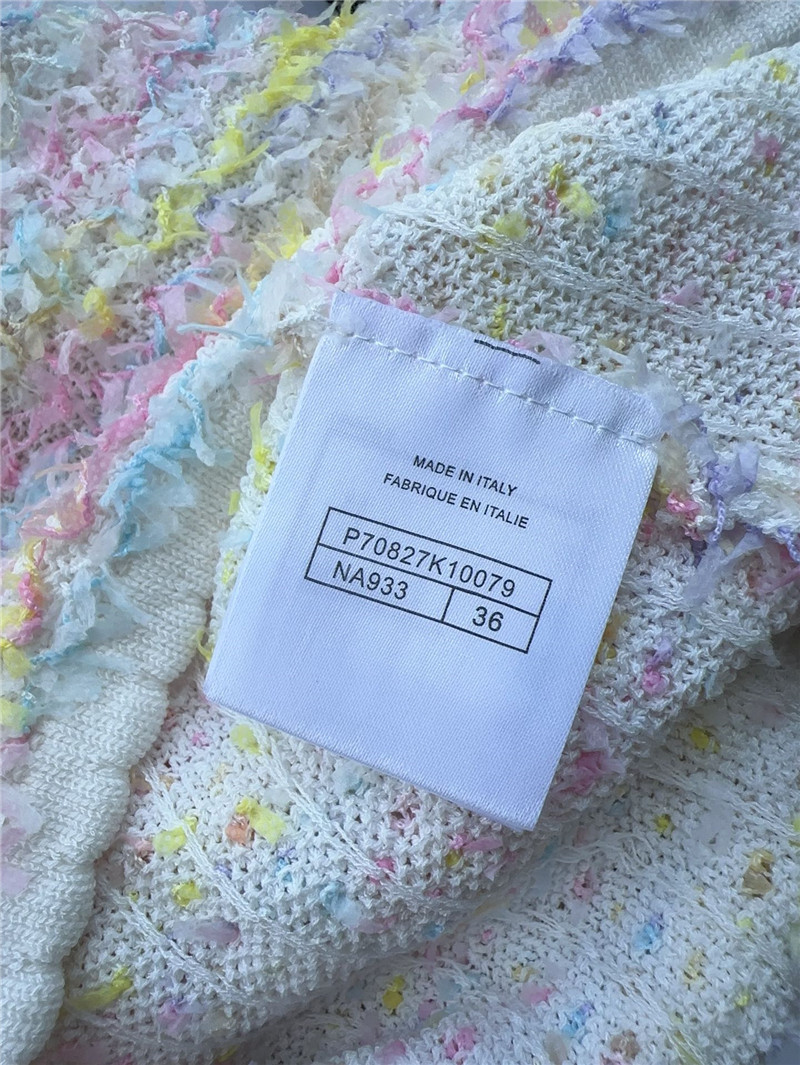 Ch**el colorful lightweight gauze knit tank dress