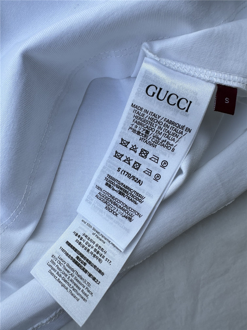 Gucci classic monogrammed short sleeve t-shirt
