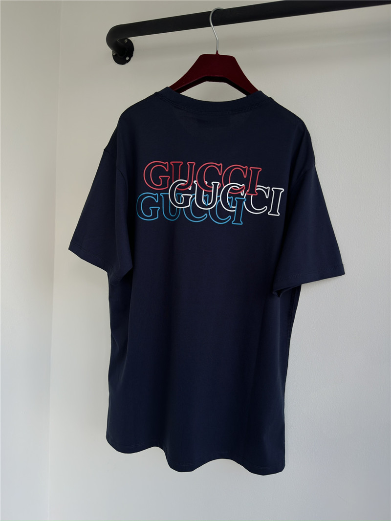 Gucci classic monogrammed short sleeve t-shirt