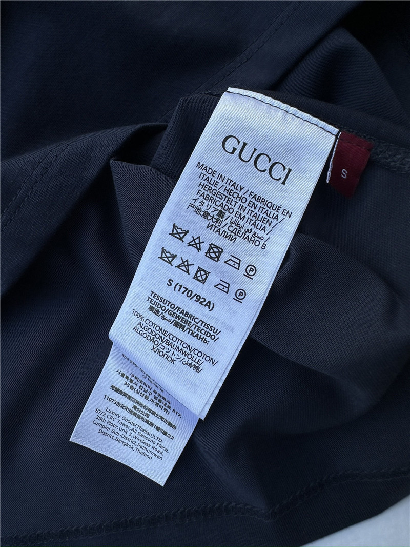 Gucci classic monogrammed short sleeve t-shirt