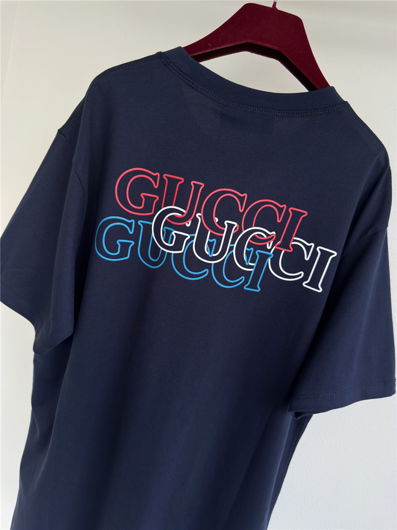 Gucci classic monogrammed short sleeve t-shirt