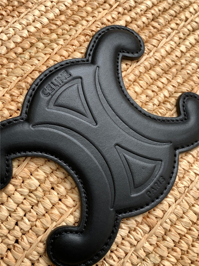 Ce1i*e teen plant cowhide classic basket bag