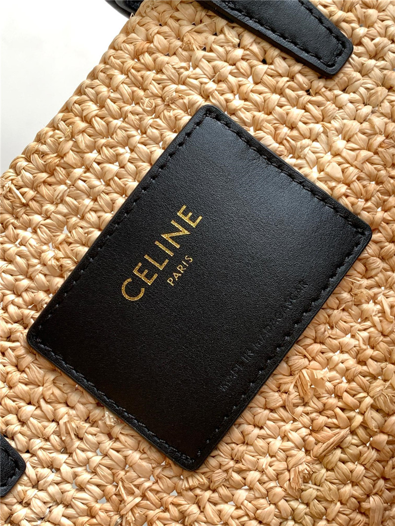 Ce1i*e teen plant cowhide classic basket bag