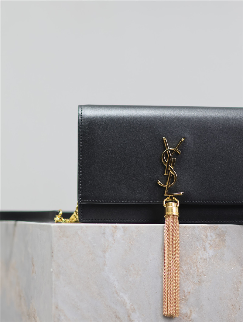 Y51 kate tassel bag with gold buckle