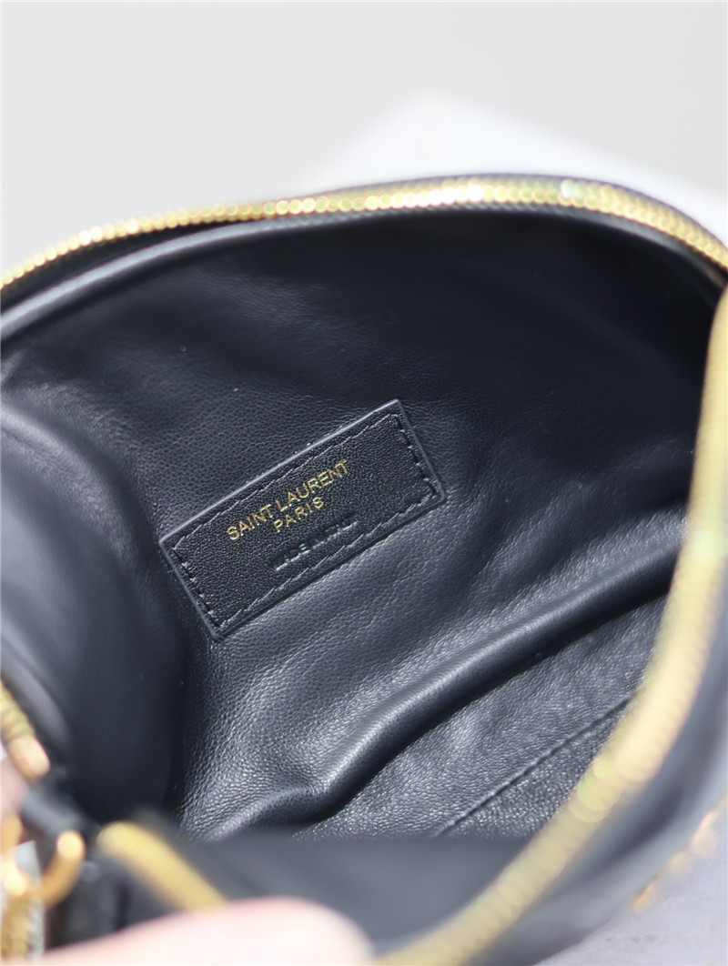 Sa1nt Lau*nt gaby zipped pouch in black