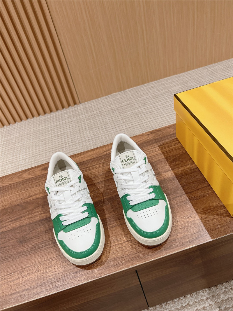 F**di logo women’s sneakers in green