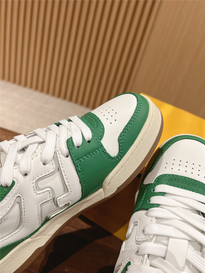 F**di logo women’s sneakers in green