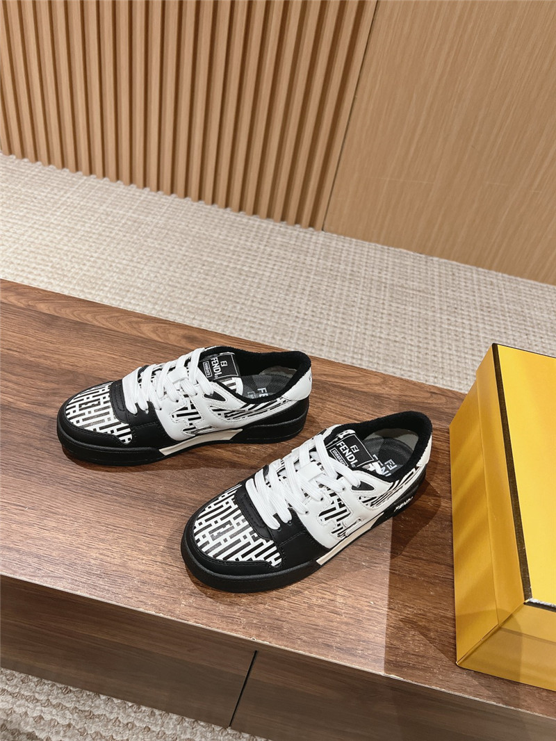 F**di logo women’s sneakers in black