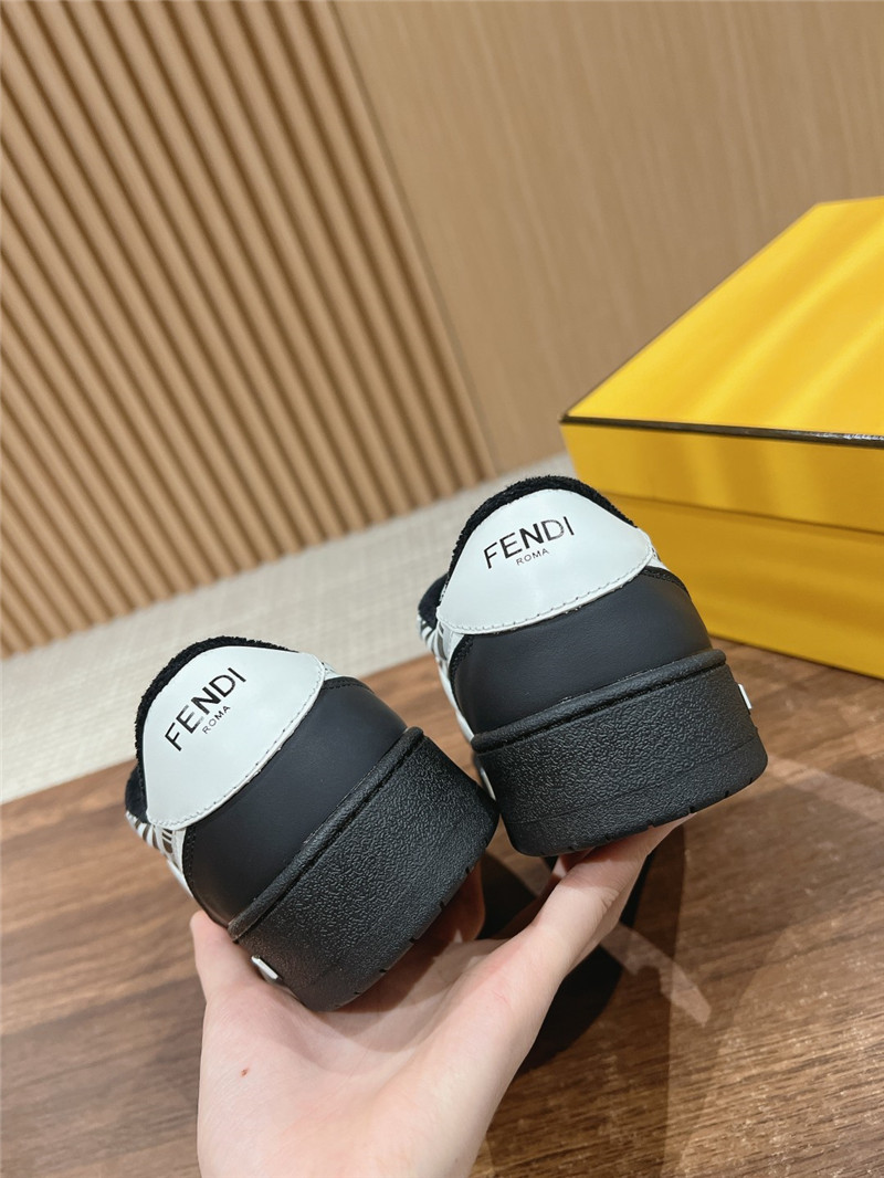 F**di logo women’s sneakers in black