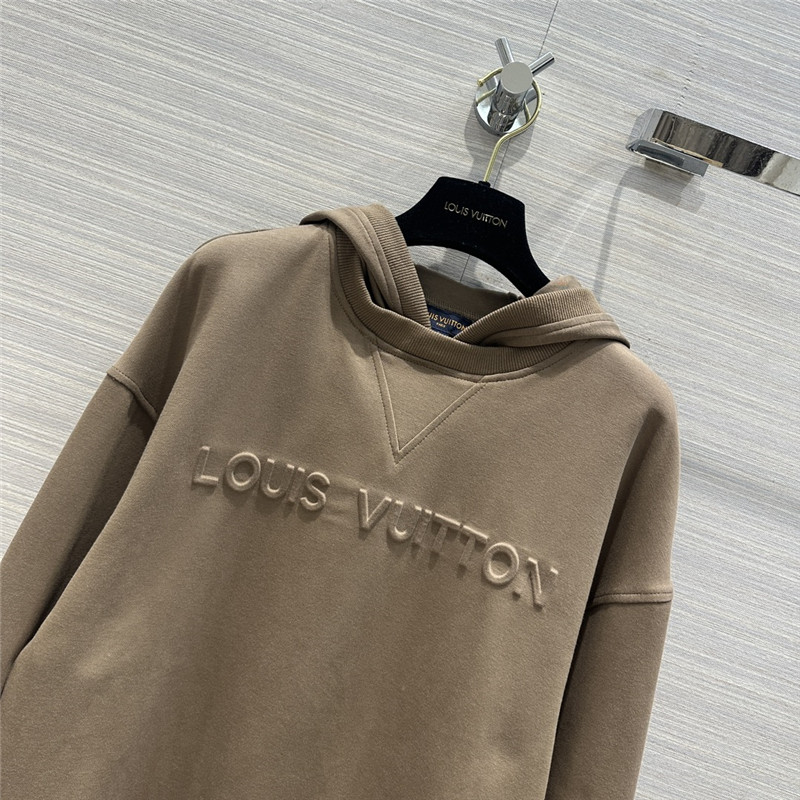 l0vis Vvtt0n lv hooded logo sports sweatshirt suit