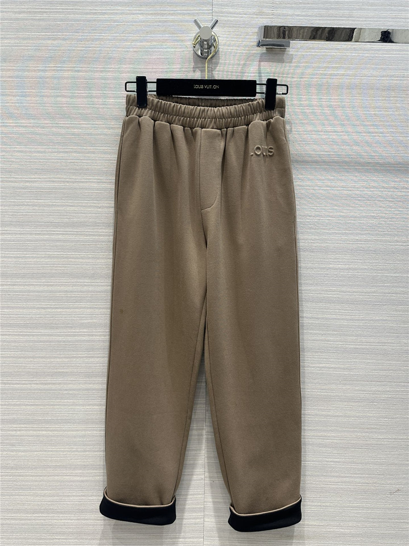 l0vis Vvtt0n lv hooded logo sports sweatshirt suit