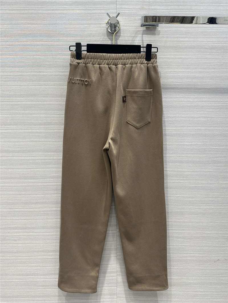 l0vis Vvtt0n lv hooded logo sports sweatshirt suit