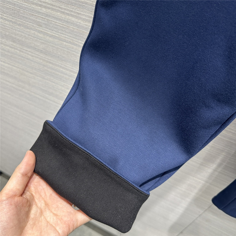 l0vis Vvtt0n lv blue hooded logo sweatshirt suit