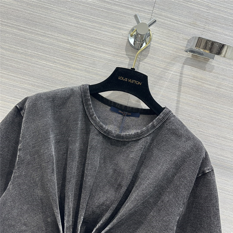 Gucci star silver silk special yarn knitted slim top