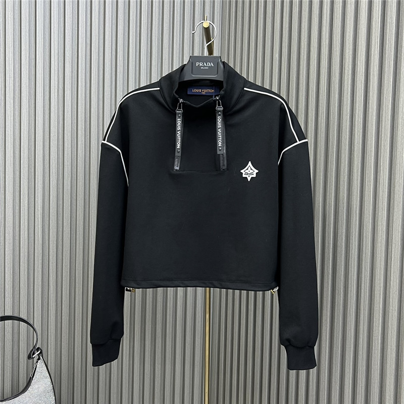 l0vis Vvtt0n lv zipper sweatshirt fashionable suit skirt